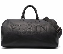 Strukturierte Reisetasche mit Logo