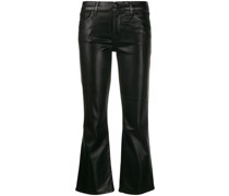Hose im Metallic-Look