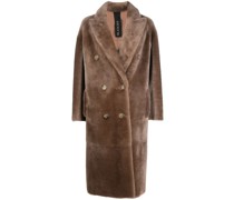 Wendbarer Shearling-Mantel