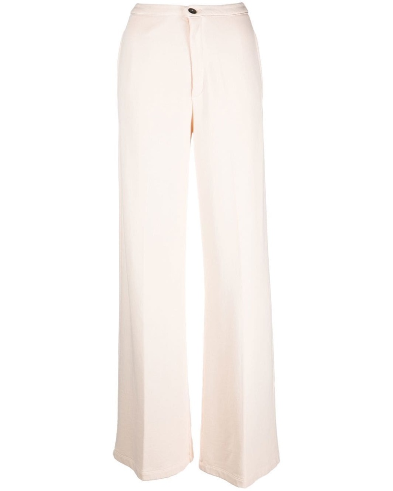 forte_forte Damen High-Waist-Hose mit weitem Bein