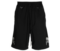 Bermudas mit Logo-Print