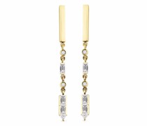 18kt Artisia Gelbgoldohrringe mit Diamanten