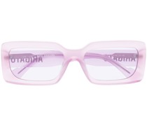 Sonnenbrille mit transparentem Design