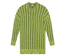 M-Pantesse Pullover mit Zopfmuster