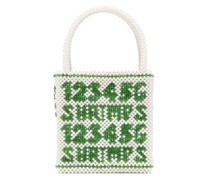 Shopper mit Logo-Print