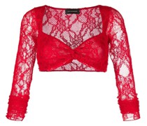 Stricktop mit Rundhalsausschnitt