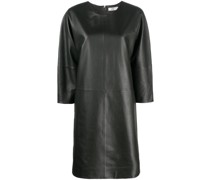 Midikleid aus Leder