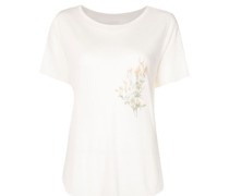 T-Shirt mit Blumen-Print