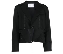 Blazer im Layering-Look