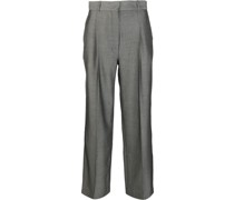 High-Waist-Hose mit Bundfalten