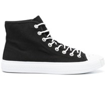 High-Top-Sneakers mit Kontrastkappe