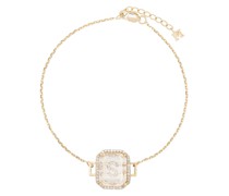 14kt Gelbgoldarmband mit Diamanten
