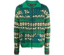 Submerge Intarsien-Cardigan