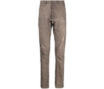 Tapered-Hose mit Knitteroptik