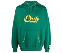 Hoodie mit Logo-Prägung