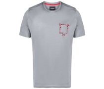 T-Shirt mit Fake-Tasche