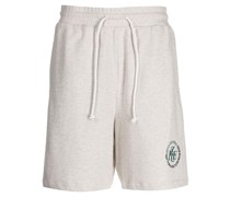 Shorts mit Logo-Stickerei