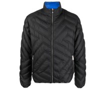 Wendbare Steppjacke mit La Greca-Muster