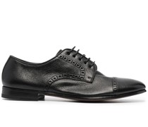 Derby-Schuhe mit Budapestermuster