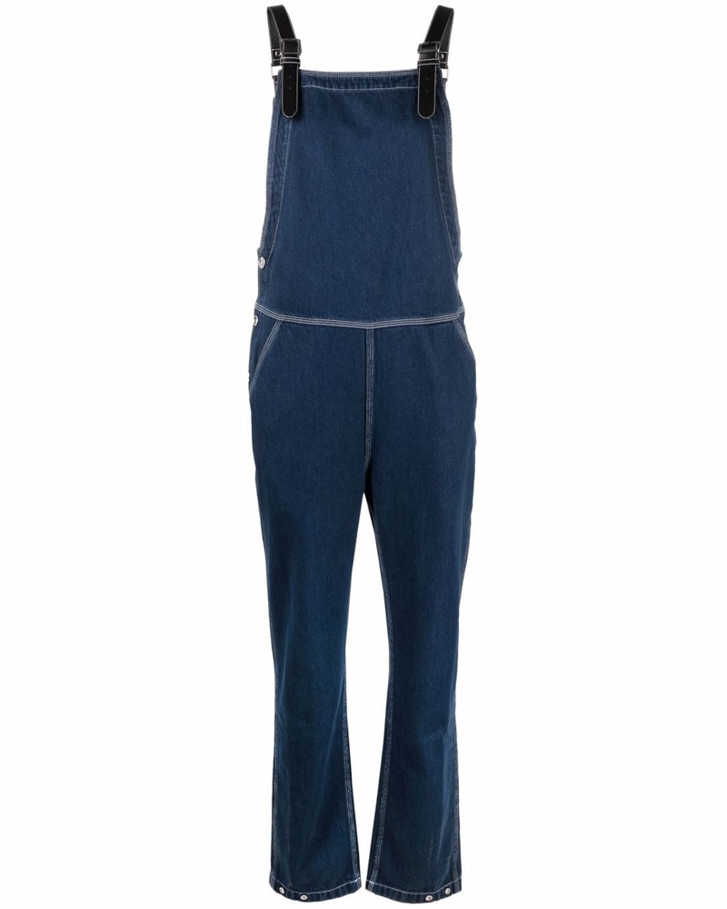 Burberry Damen Jeans-Overall mit Kontrastnähten