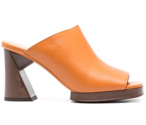 Mules mit Plateausohle 95mm