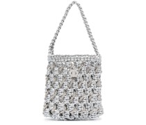 Handtasche mit Webmuster