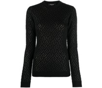 La Greca Jacquard-Pullover