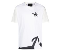T-Shirt mit Joan-Miro-Print