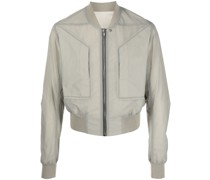 Bomberjacke mit Windowpane-Karo