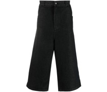 Weite Cropped-Hose