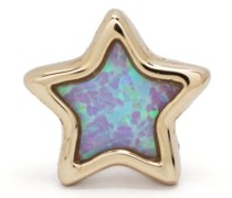 14kt Star Gelbgoldohrstecker