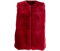 Weste aus Faux Fur