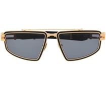 Titan tinted pilot-frame sunglasses