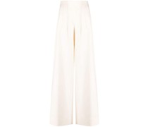 Taillenhose mit weitem Bein