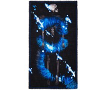 Schal mit Skelett-Print