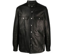 Hemdjacke aus Leder