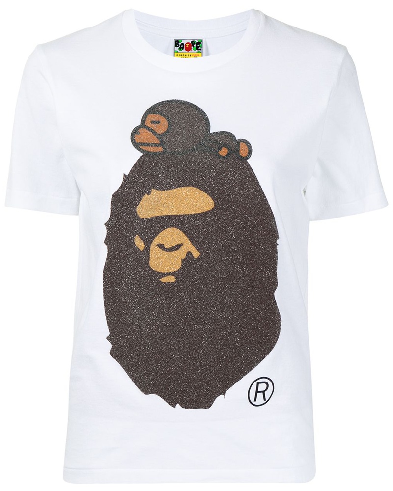 bape t shirt and shorts