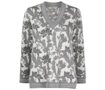 Pullover mit Blumenmuster