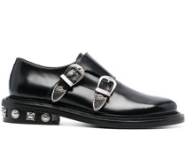 Monk-Schuhe mit Nieten 40mm