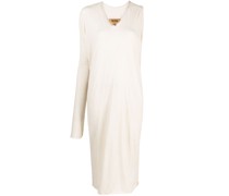 Asymmetrisches Jerseykleid