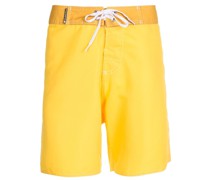 Badeshorts mit Logo-Patch