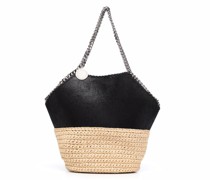 Falabella Shopper mit Kontrasteinsatz