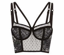 Bustier-Top aus Spitze