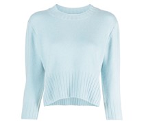 Cropped-Pullover aus Kaschmir