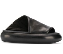 Plateau-Sandalen mit Riemen