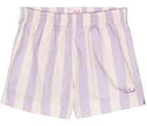 Meave striped cotton shorts