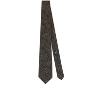 Krawatte im Metallic-Look
