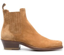 Stiefeletten aus Wildleder 40mm
