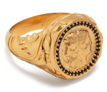 coin locket signet ring