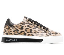 Sneakers mit Animal-Print